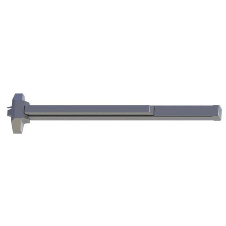 Patioplus 3 ft. Standard Duty Exit Only Rim Exit Device, No. 118168 Aluminum PA3239566